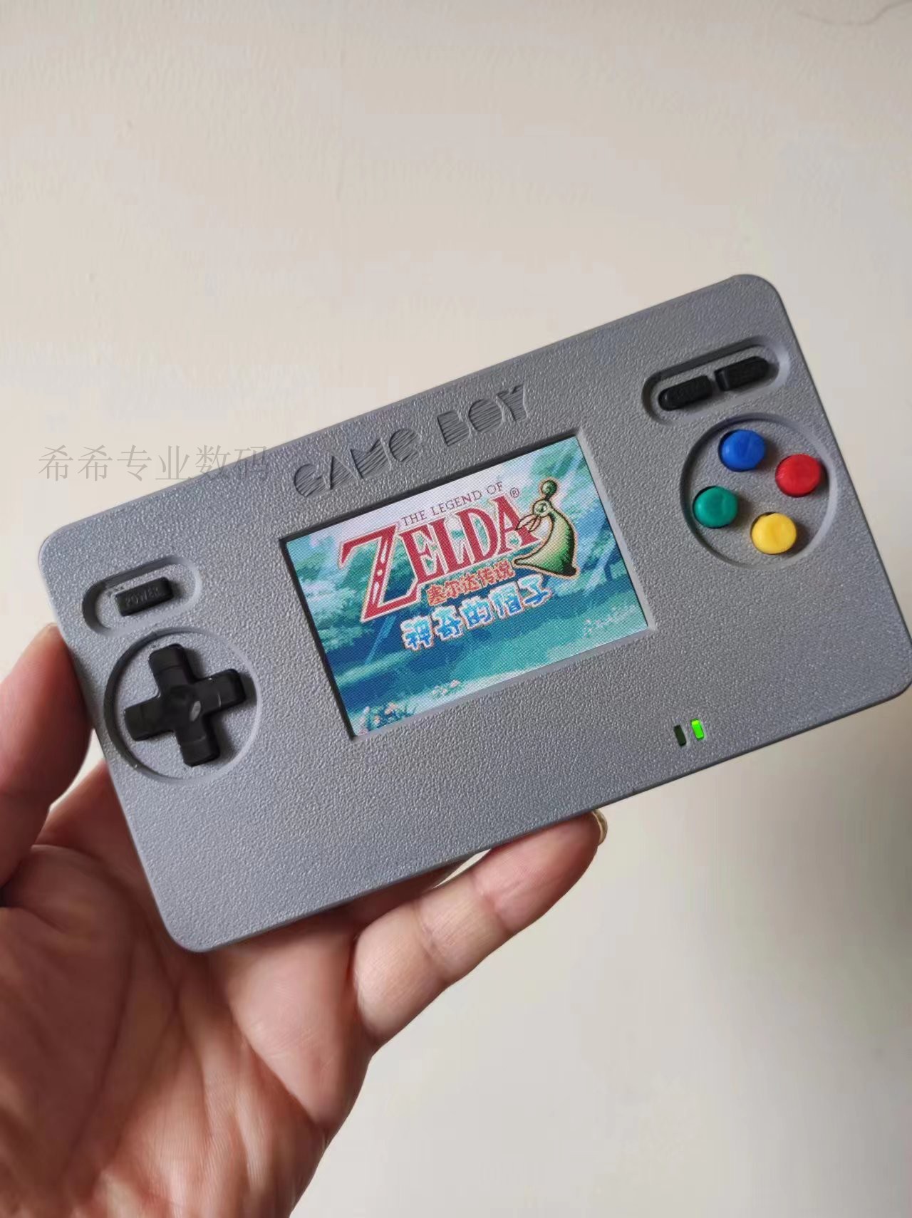 任天堂原装NDS改背光GBA解决方案 SFC款配色4键版