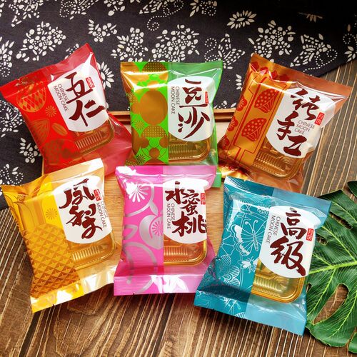 100克水果味月饼包装袋小内袋