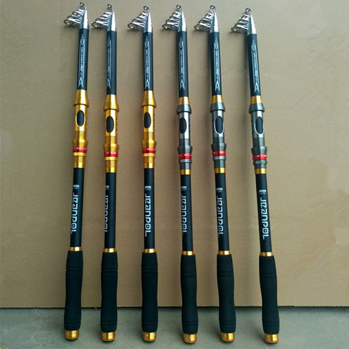 海竿远投竿超硬抛竿金属渔轮套装