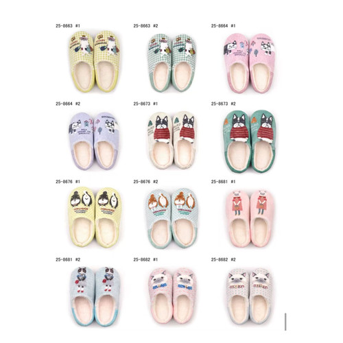 日本Kusuguru猫咪狗拖鞋法兰绒