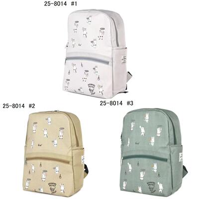 精致刺绣猫双肩包大学生书包