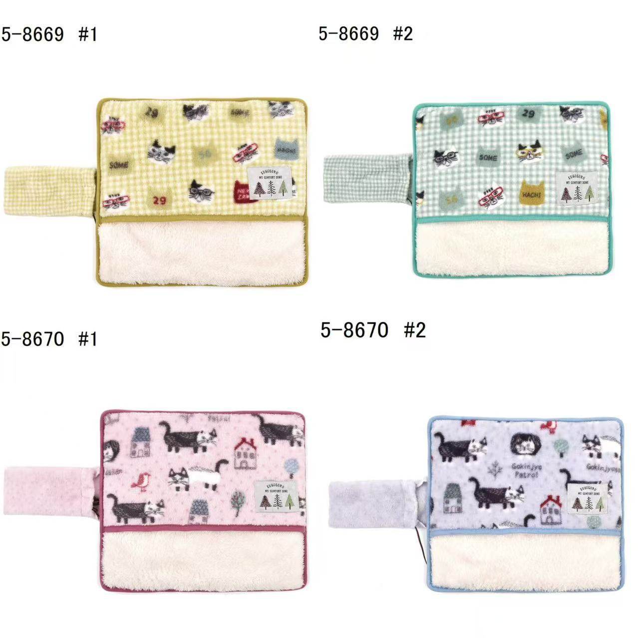 日本Kusuguru正品猫咪USB插电加热暖脚垫防滑热脚垫子暖手8669