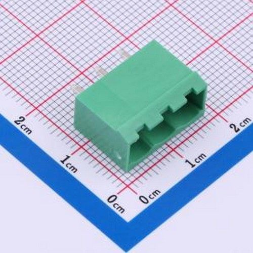 MX2EDGVC-5.08-03P-GN01-Cu-A 插拔式接线端子 1x3P 5.08mm 排数:
