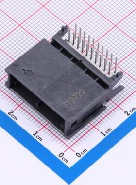 2208165-1 2208165-1 插件,P=1.8mm 线对板针座