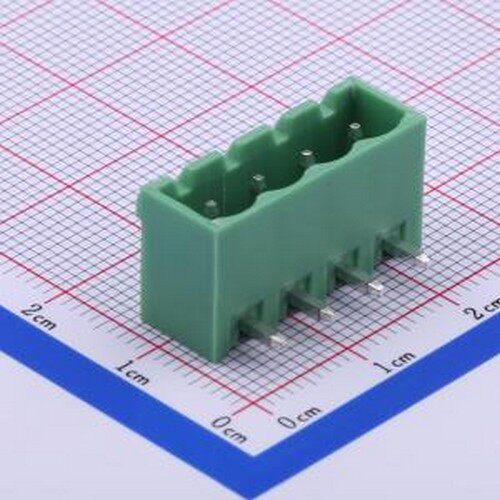DB2ERC-5.08-4P-GN 插拔式接线端子 5.08mm 1x4P 排数:1 每排P数: