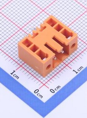 KF2EDGJVM-3.5-2P 插拔式接线端子 螺丝固定 1x2P 3.5mm 排数:1
