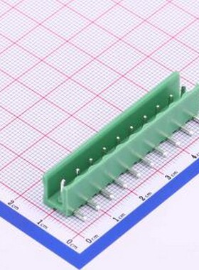 HT508R-5.08-10P 插拔式接线端子 1x10P 5.08mm 排数:1 每排P数:1