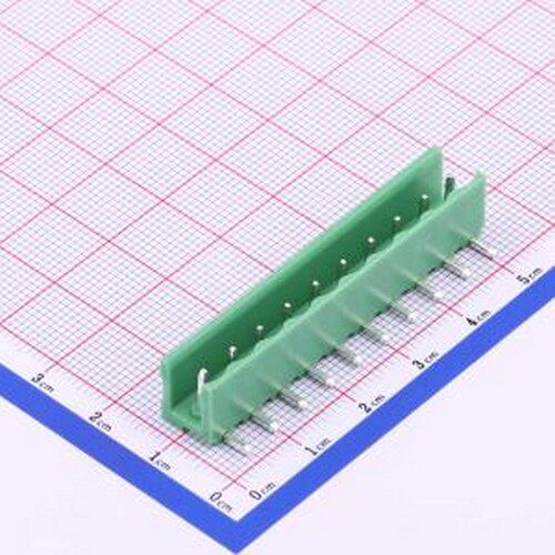 HT508R-5.08-10P 插拔式接线端子 1x10P 5.08mm 排数:1 每排P数:1