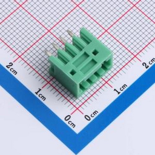 MX2EDGVC-2.54-04P-GN01-Cu-A 插拔式接线端子 1x4P 2.54mm 排数: