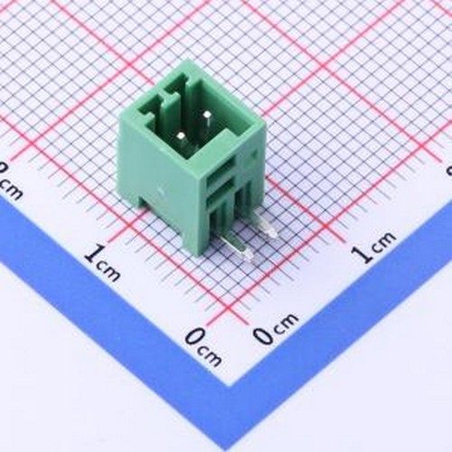 DB2ERC-2.54-2P-GN 插拔式接线端子 2.54mm 1x2P 排数:1 每排P数: