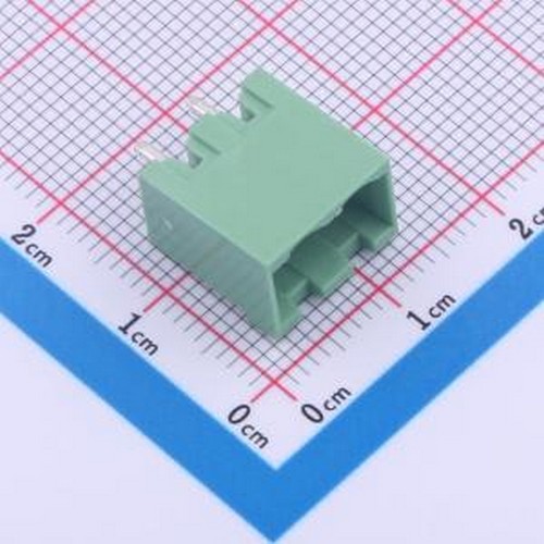 2ETYVC-5.0-02P-14-100AH 插拔式接线端子 5mm 1x2P 排数:1 每排P