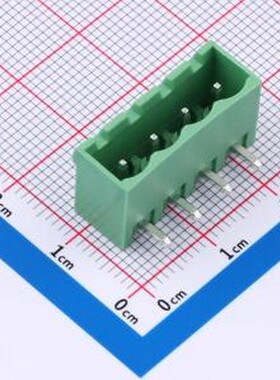 BX-DGRC-5.08-4P 插拔式接线端子 1x4P 5.08mm 排数:1 每排P数:4