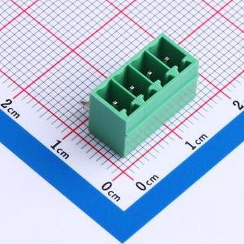 MX15EDGRC-3.5-04P-GN01-Cu-A 插拔式接线端子 1x4P 3.5mm 排数:1