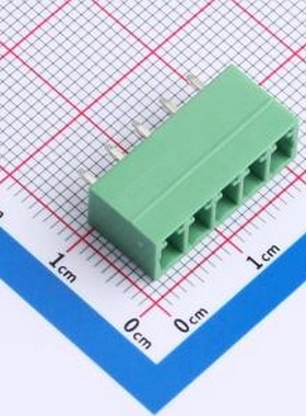 JCB381-ZOMC5P 插拔式接线端子 3.81mm 1x5P 排数:1 每排P数:5 闭