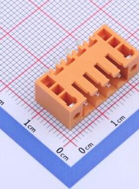 KF2EDGJVM-3.5-4P 插拔式接线端子 螺丝固定 1x4P 3.5mm 排数:1