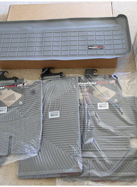 丰田 SIENNA 塞纳 塞纳 WeatherTech 3D脚垫 现货 8座专用后备箱