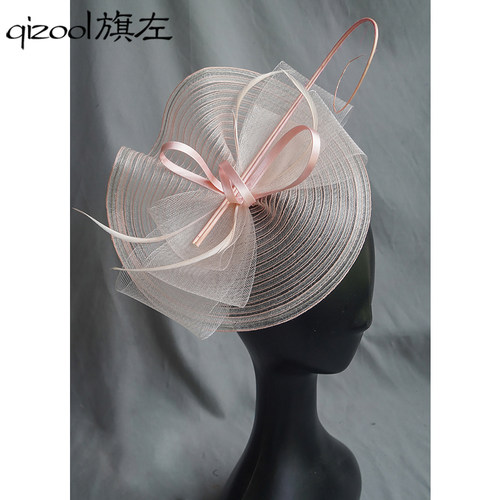 头饰网纱英式蝴蝶结百搭