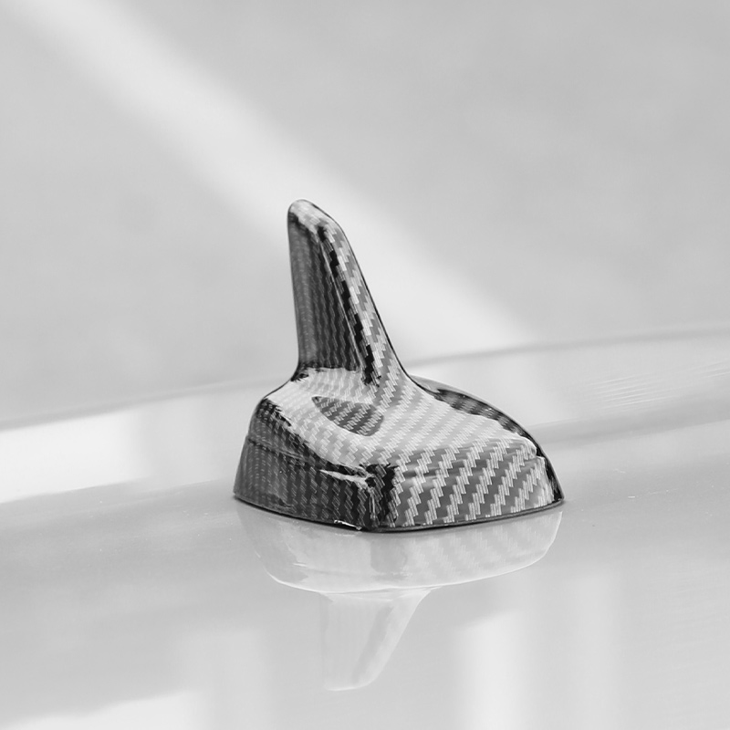 汽车鲨鱼鳍碳纤维通用款改装车顶装饰天线适用所有车型车载天线