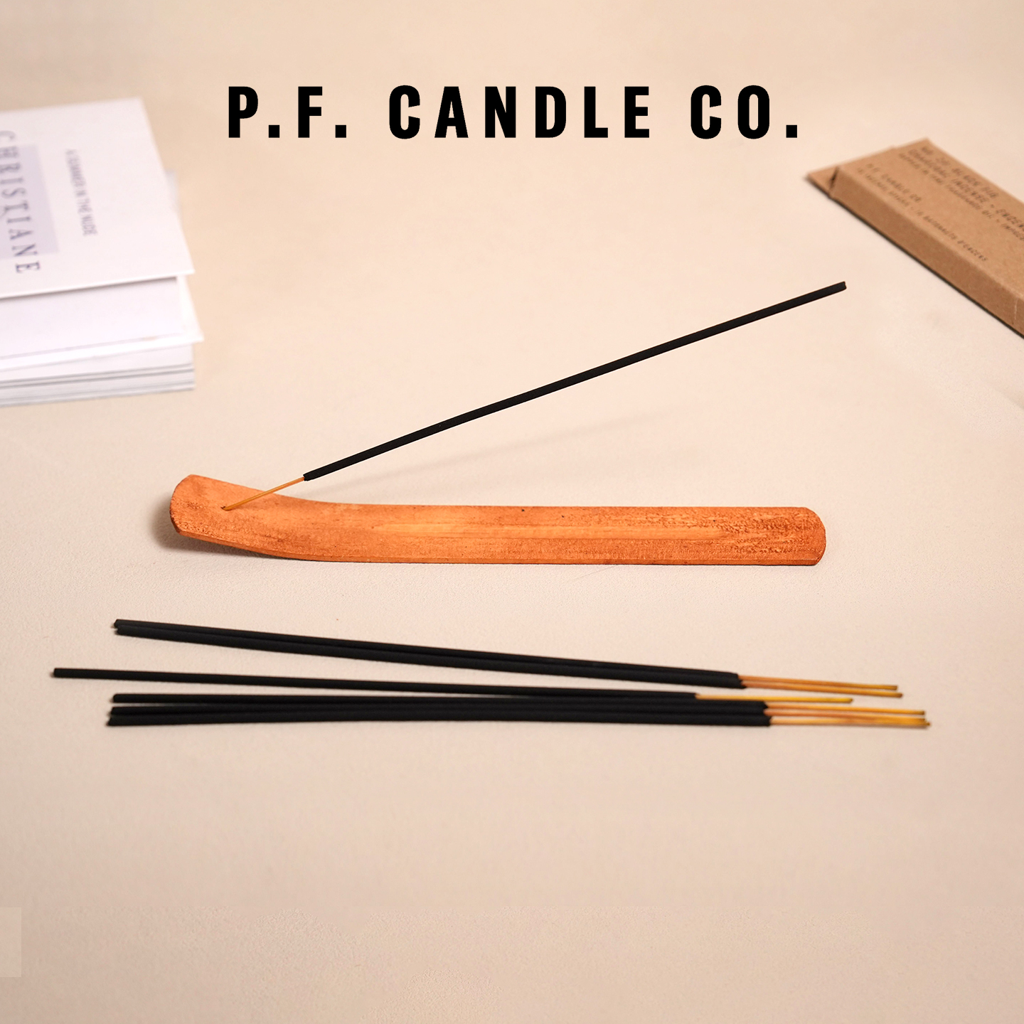 pfcandleco线香塔香檀香琥珀苔藓