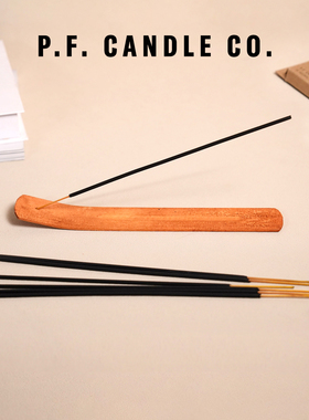 pfcandle co线香塔香薰pf天然手工植物琥珀苔藓柚木家用沉香檀香