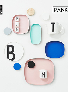 全部现货！design letters 托盘果盘 大/中/小 粉色/薄荷绿/蓝色