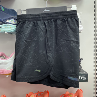 李宁羽毛球服男女同款 AAPQ038 运动比赛短裤 小码 正品 特价 透气 断码