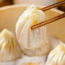 镇江特产宴春汤包蟹黄汤包竹娄实惠装 汤包800克 16只装