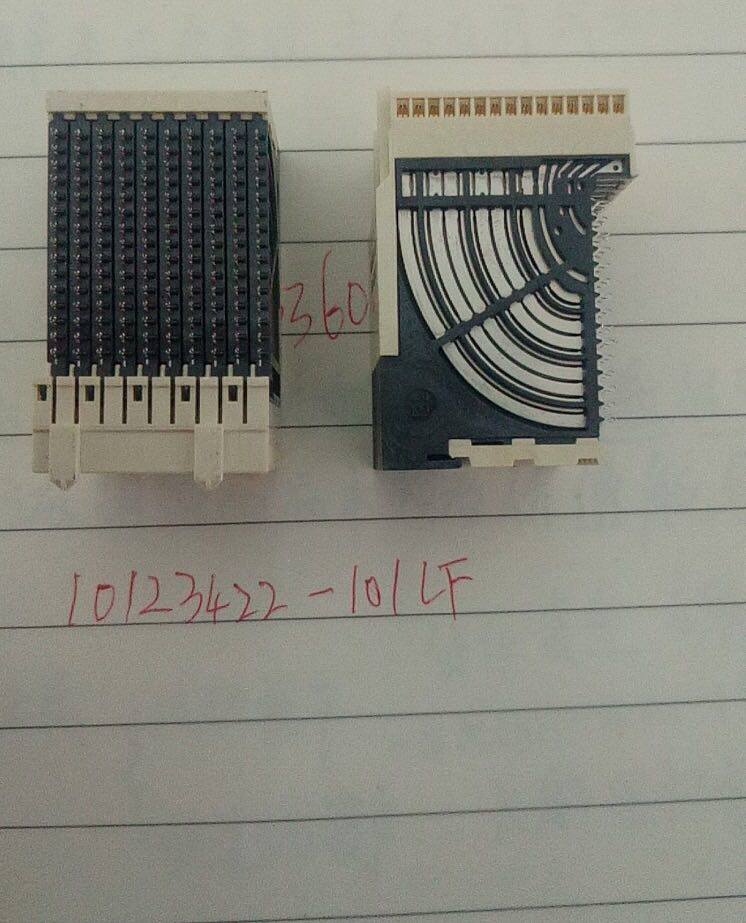 直拍 FCI 连接器 10123422-101LF 150pin  弯针 母座
