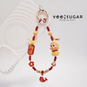 有糖原创星星人萌粒手机链水杯链ccd挂绳挂饰包挂可爱礼物