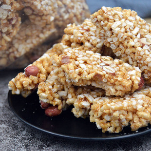 高淳老街特买 炒米糖手工米花糖麦芽糖花生糖2斤装多省包邮