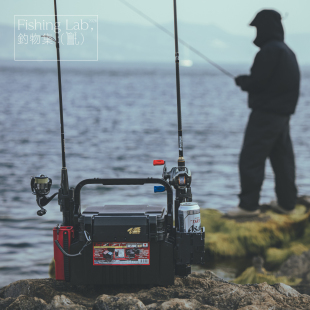 明邦日本进口VS7055轻量化路亚储物箱便携手提式 户外钓鱼收纳箱