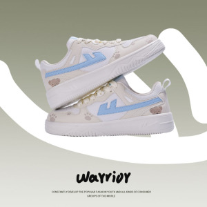 回力厚底板鞋女低帮小白鞋时尚2026新款ins街头学院舒适休闲潮鞋