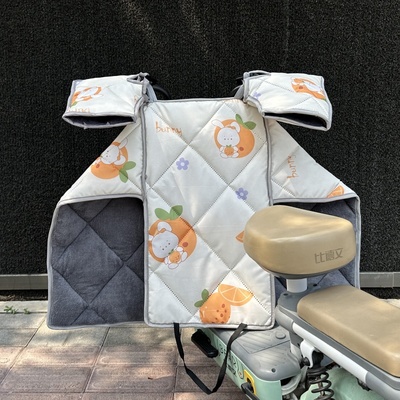 电动车挡风被分体男女保暖防风