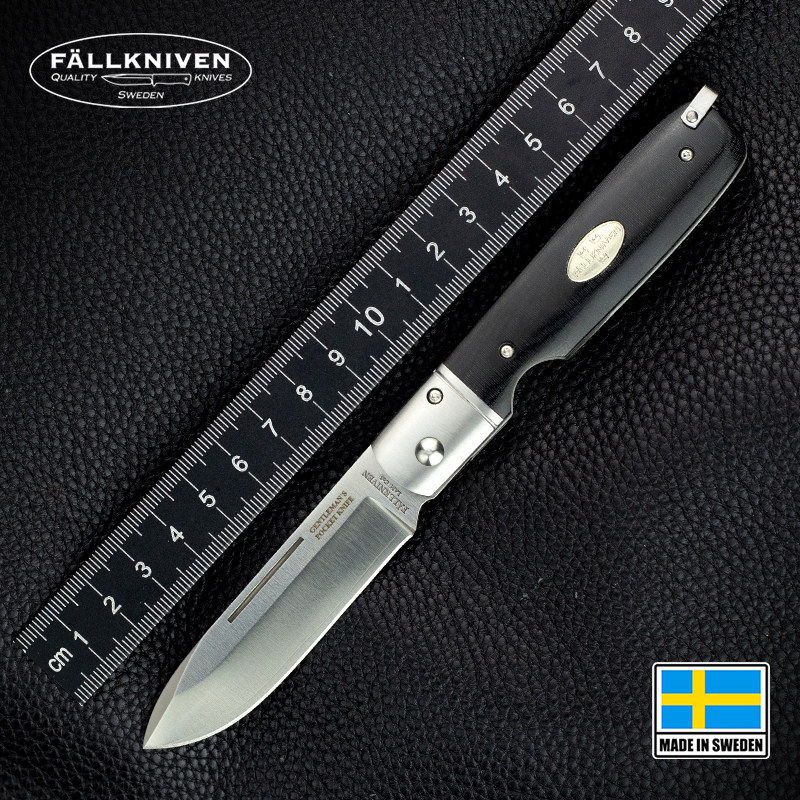 进口正品FallKniven瑞典FK 高端口袋刀高硬度防锈精美折叠刀锋利