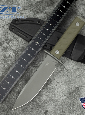 美国进口Zero Tolerance零误差ZT0006户外战术野营防身装备3V直刀