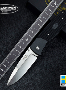 瑞典FALLKNIVEN进口正品新款PXLx户外高硬度粉末钢战术防身折叠刀