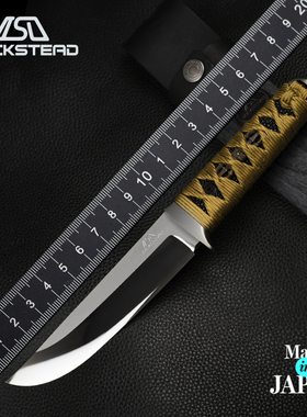 日本进口Rockstead花田洋运UN-ZDP高硬度粉末钢日式高端镜面直刀