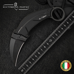 意大利进口ExtremaRatio极端武力N690不锈钢野营战术爪刀防卫直刀