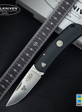 瑞典FALLKNIVEN原装进口新款TK4C户外高硬度粉末钢便携防卫折叠刀
