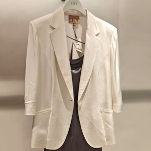 2026夏款LILY代购休闲西服丽丽国内女装126260C2224-899元
