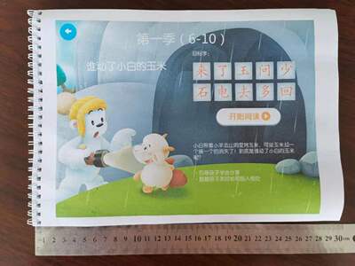 识字子集洪恩阅读印刷