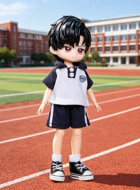 ob11娃衣夏季校服米甜三 小钥匙 明月体 阿巳2 3灯笼体p912分娃衣