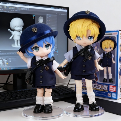 ob11娃衣P10娃衣日式幼稚园套装