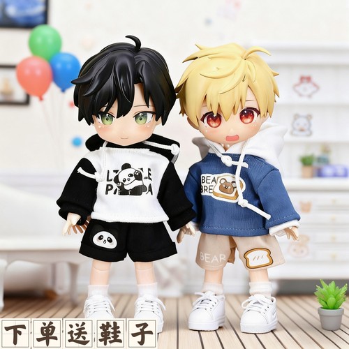 ob11娃衣卫衣套装12分娃bjd衣服