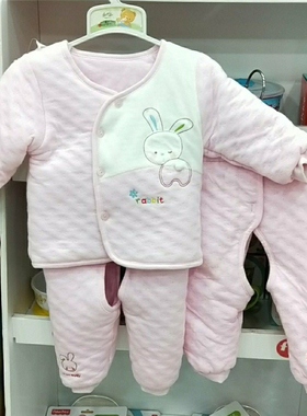 心适贝贝JX80082薄棉衣合同套 新生儿薄棉衣棉袄棉服