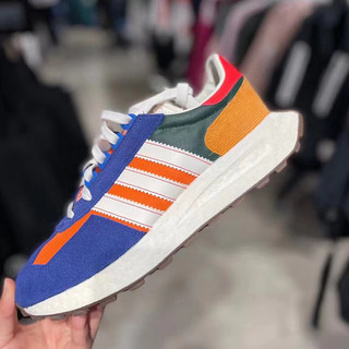 adidas三叶草男女鞋RETROPY E5拼色轻便复古低帮运动休闲鞋GW6059