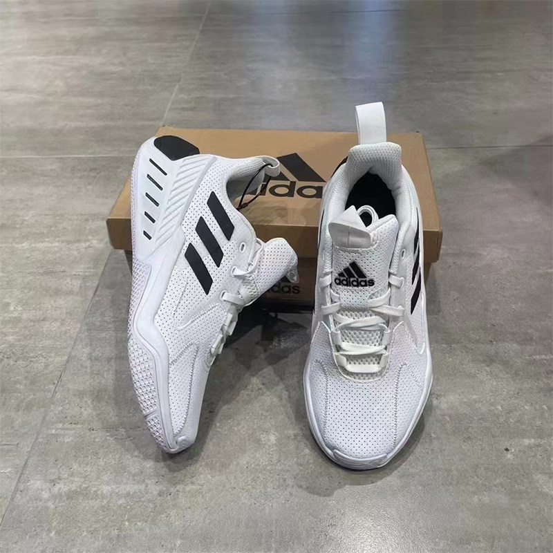 adidas阿迪达斯男女鞋轻便防滑透气训练跑 