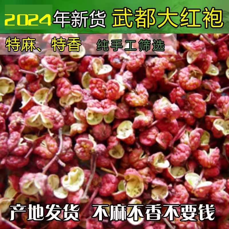 食用特级500克武都大红袍花椒