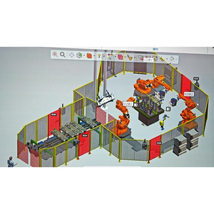 PDPS整线仿真process simulate任务干涉检查轨迹方案验证制作代做