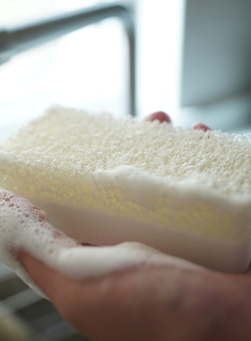 CASTLE GARDEN三层海绵复合洗碗刷 含3件